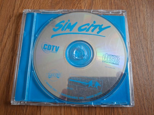Sim City till Commodore Amiga CDTV (1991)