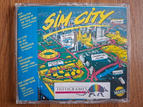 Sim City till Commodore Amiga CDTV (1991)