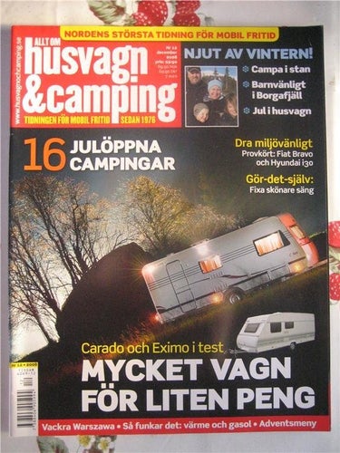 Allt om Husvagn & Camping Nr:12-2008