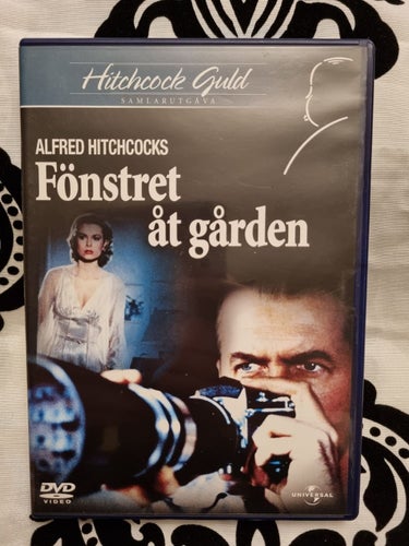Fönstret åt gården (1954) *OOP utgåva* Hitchcock Guld Samlarutgåva Nr 3