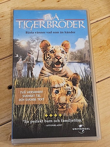 TVÅ TIGERBRÖDER svensk Tal och Text i 2 olika versioner