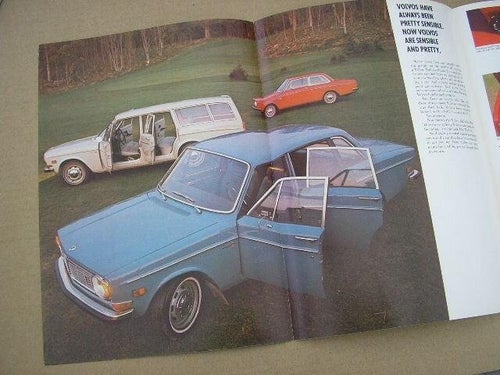 VOLVO Försäljningsbroschyr Modellprogram 140 1969