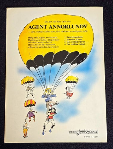 ETT FALL FÖR AGENT ANNORLUNDA - 1987 - 4 - DET VETTLÖSA VATTNET