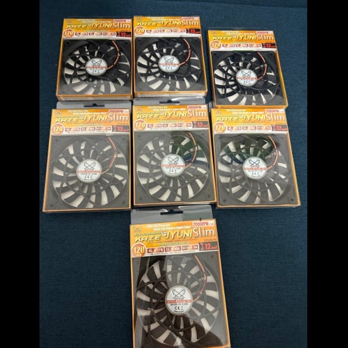 7 Scythe Kaze Jyun Slim 120mm fläkt