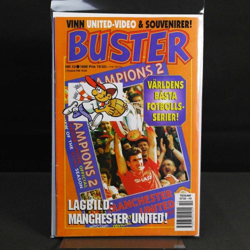 Buster - 1996 - NR 10 - Poster: Manchester United