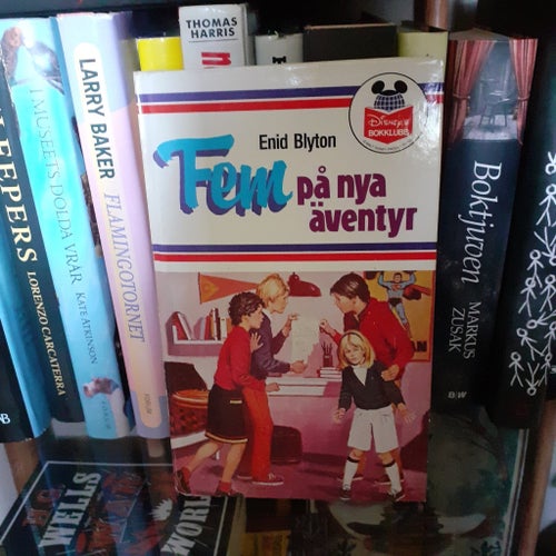 Fem på nya äventyr av Enid Blyton, 1984