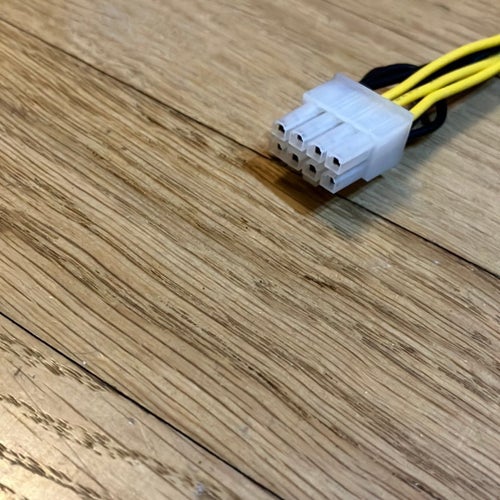 6-pin till 8-pin PCIe strömkabel