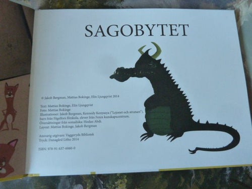 SAGOBYTET, MATTIAS BOKINGE, 2014, BOK