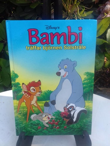 Bambi träffar björnen solstråle Disney Richters Tryck Danmark 2000