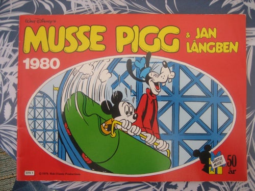 Walt Disneys - Musse Pigg & Jan Långben  1980  (Julalbum)