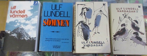 4 böcker av Ulf Lundell