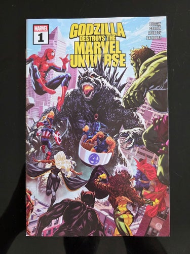 Godzilla Destroys the Marvel Universe (2025 Marvel) #1