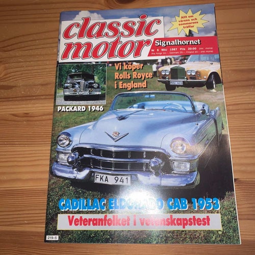 Classic Motor 1987 nr 5