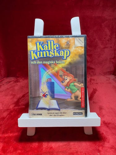Kalle Kunskap och den magiska boken, Sago-CD + NY! (Svensksåld)