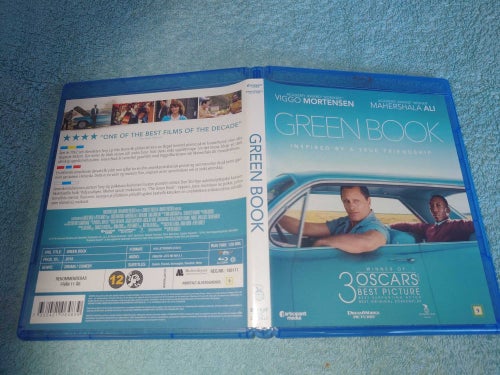 Green Book (Blu-ray), av Peter Farrelly med Viggo Mortensen, Mahersala Ali