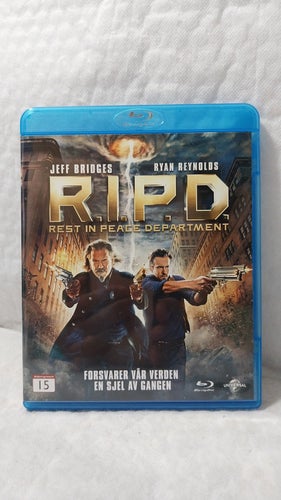 R.I.P.D. Rest in Peace Department Blu-Ray (Norsk utgåva / Svensk text)