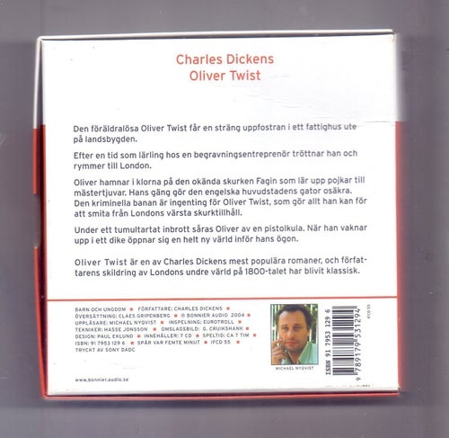 Oliver Twist - Ljudbok av Charles Dickens (CD)