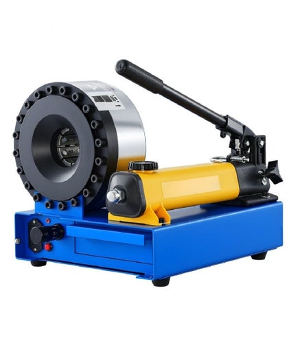 VEVOR Hydraulisk slangpress 6–28 mm | 8 pressbackar