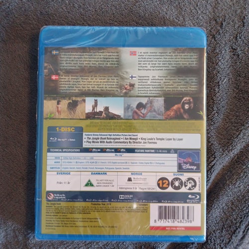 The Jungle Book Blu-ray