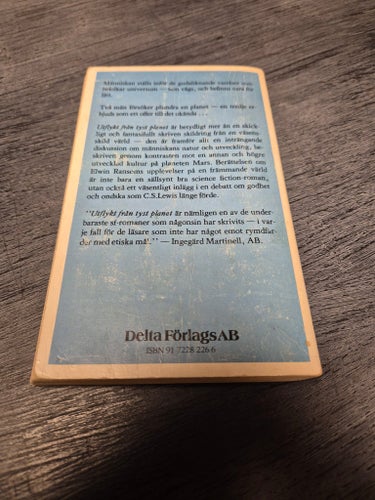 Utflykt från tyst planet av C.S. Lewis, 1973