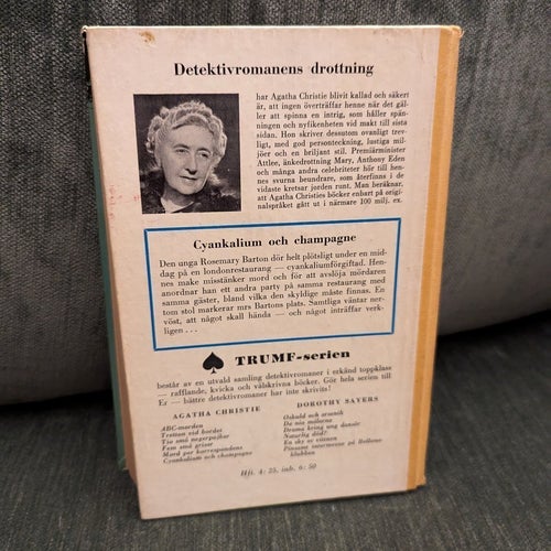 Cyankalium och champagne - Agatha Christie - 1951