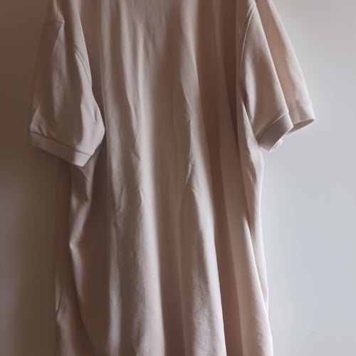 Dressmann beige pikétröja, storlek 2XL
