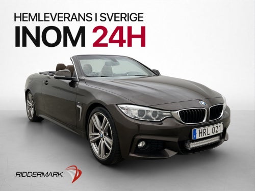 BMW 430 d 258hk M Sport Svensksåld Hardtop Sensorer Skinn