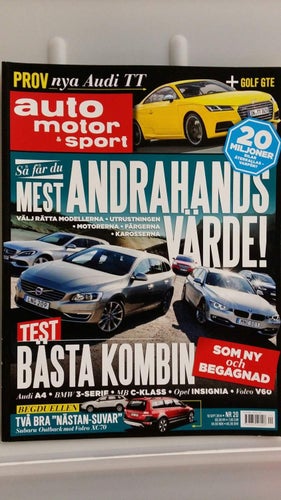 Auto motor & sport 20 2014: BMW M4 Cab + 320d xDrive, Audi A4 2,0 TDI Quattro