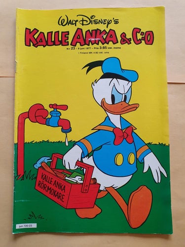 Kalle Anka & Co nr 23 från 1977