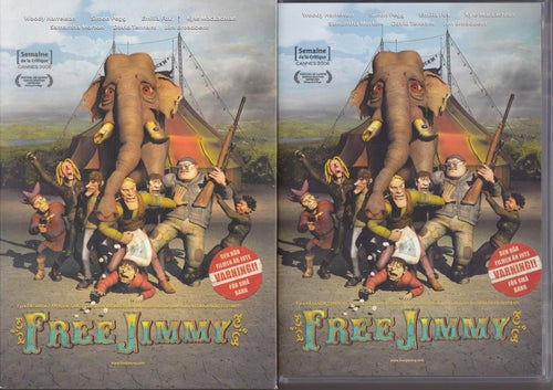 DVD / Free Jimmy / Animerat / Woody Harrelson, Simon Pegg, Emilia Fox