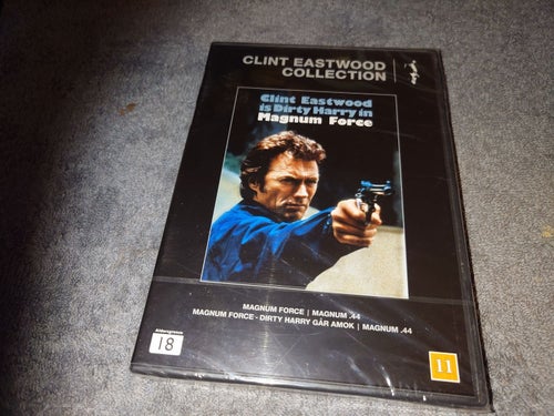 Magnum Force (inplastad), Clint Eastwood - Dirty Harry