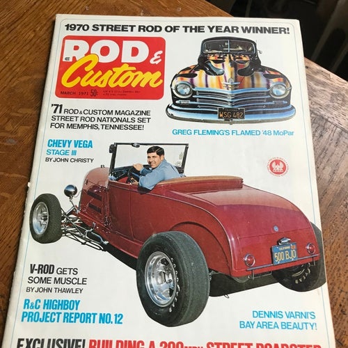 Rod & Custom, Mars 1971