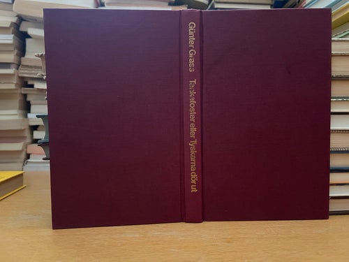 Tankefoster eller Tyskarna dör ut av Günter Grass, bok, Very Fine plus