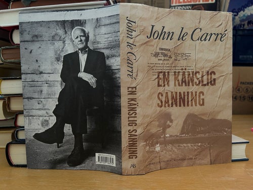 En känslig sanning av John le Carre, bok, Very Fine plus