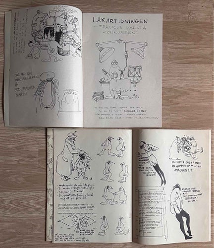 Fränicus 3:or, Ett Uppsala Medicinarnas Organ 1961-66, 3 st.