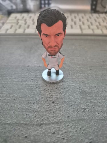 Fotbollsfigur Luis Figo Real Madrid