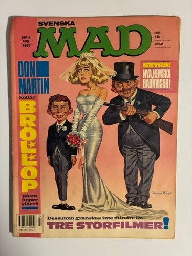 Svenska MAD Nr 4 April 1987