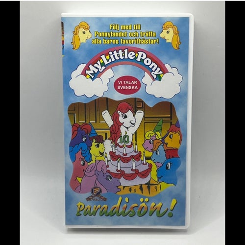 My Little Pony VHS 3st - Paradisön, Prinsessan som försvann, Upp i det blå!