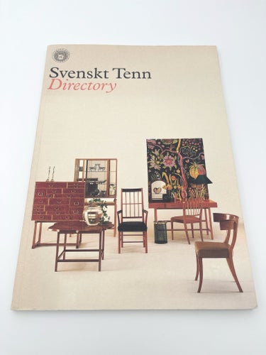 Svenskt Tenn - Directory, katalog med okänt tryckår