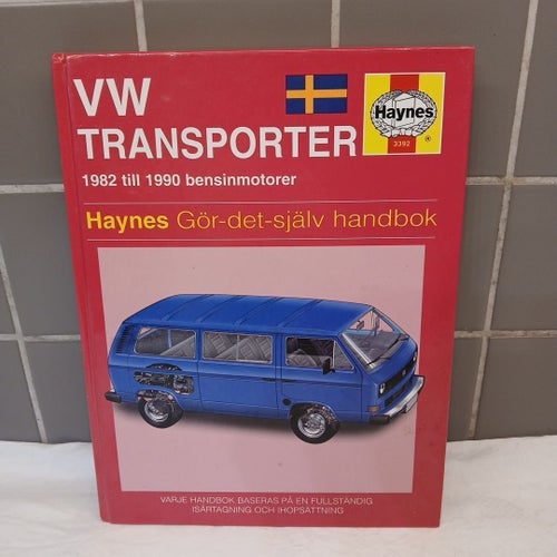 VW Transporter 1982 till 1990 bensinmotorer Haynes Gör-det-själv handbok