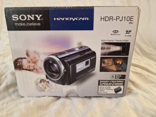 Sony HDR-PJ10E videokamera – Full HD – Projektor – Som ny – med original kartong