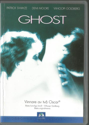 GHOST - PATRICK SWAYZE , DEMI MOORE , WHOOPY GOLDBERG ( SVENSKT TEXT )