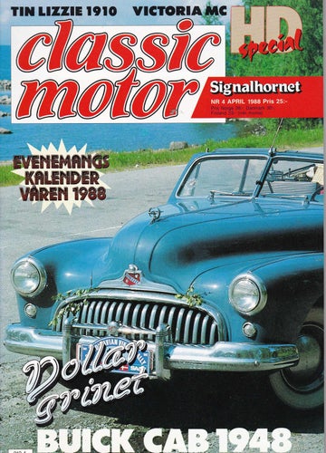 Classic 1988-4 HD.Victoria MC.Buick 8 Super.Citroen M35 SM