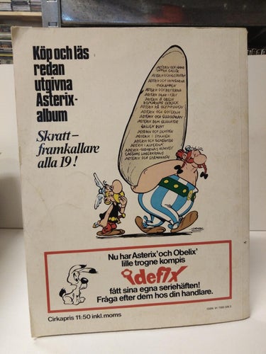 Asterixalbum nr 20 Asterix på Korsika. Good Plus