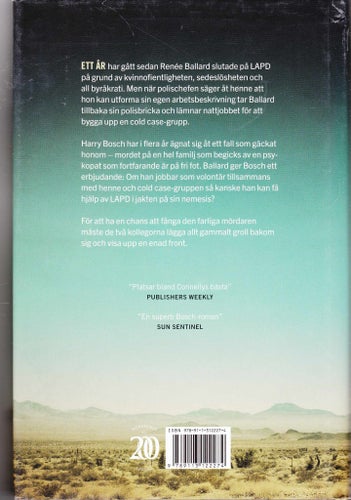 Michael Connelly / Ökenstjärna / Ballard & Bosch / Inbunden / Nära nyskick
