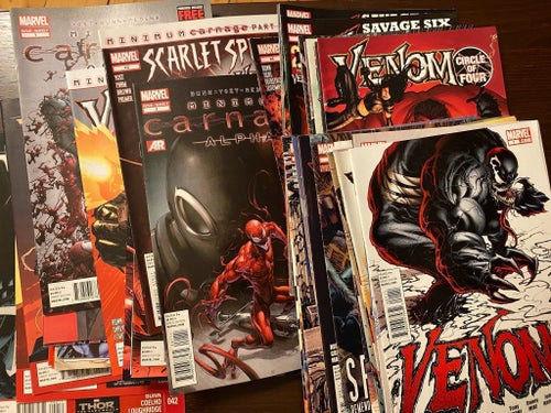 Venom vol 2 #1-42, Minimum Carnage Alpha & Omega, Scarlet Spider #10-11