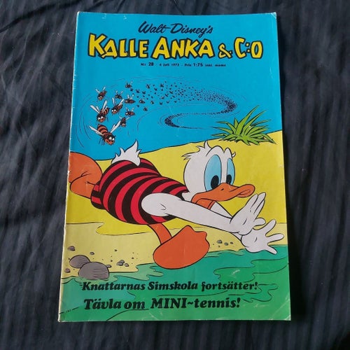 Kalle anka & co nr 28 1972