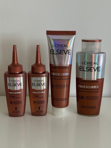 L'Oréal Elseve Fiber Booster Hårvårdspaket