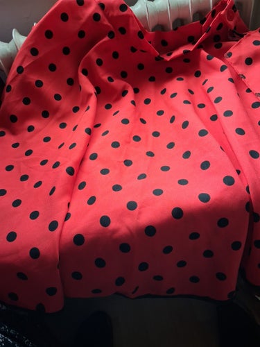 FUNNY FASHION röd kjol
