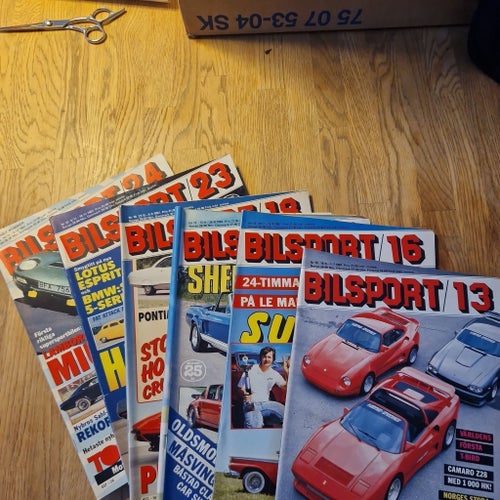 Bilsport tidningar